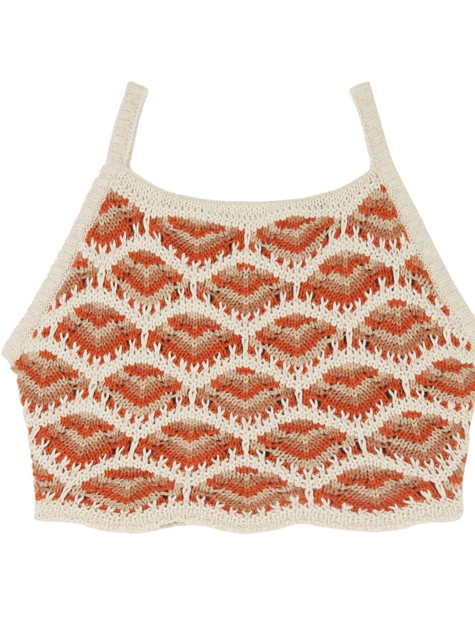 Affordable crochet-knit Alanui Mahal Hawa Women top 0402